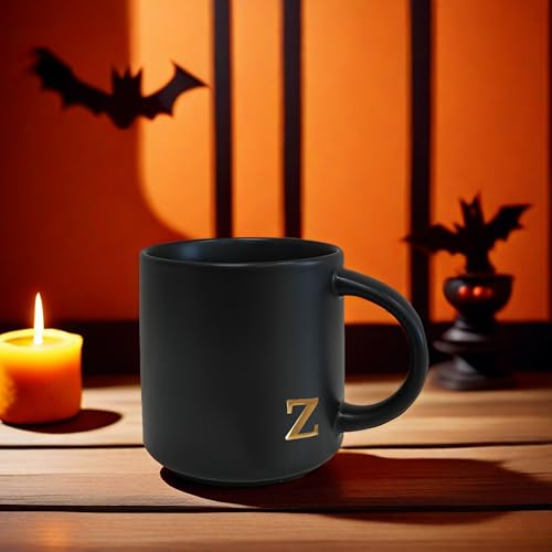 Black Ceramic Coffee Mug (15 Count)