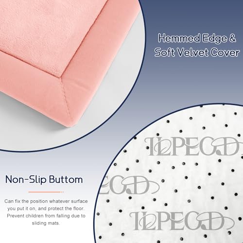 Baby Play Mat for Floor Nursery Rug Muscle Mat Area Rug Playroom Rug 74"x50" Playpen Mat Elastic Foam 1.3" Thick Crawling Mat for Babies
