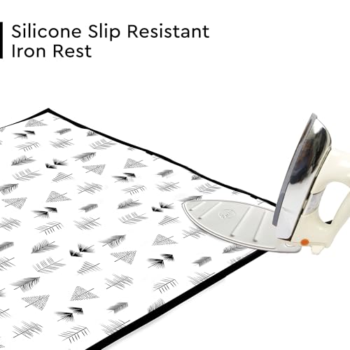Ironing Mat Heat Resistant Pad 48"x28" Black Arrow