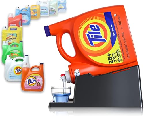 Liquid Laundry Detergent Holder Stand with Drip Tray