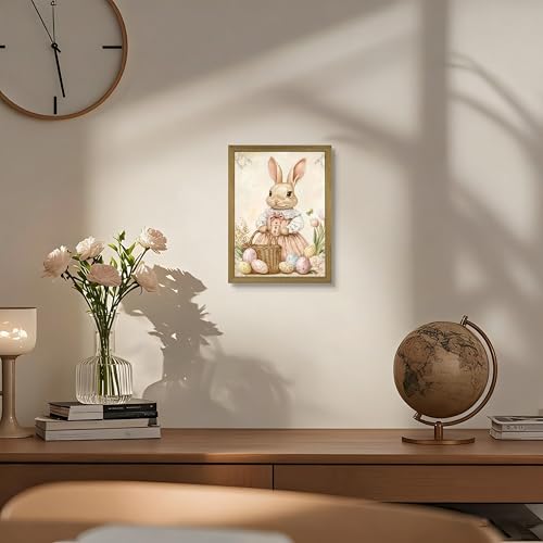 Framed Easter Bunny Wall Art