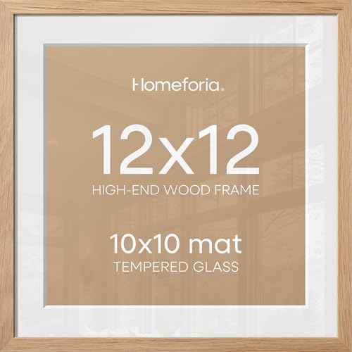 12x12 Natural Oak Picture Frame