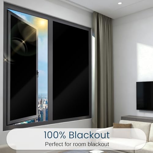 Blackout Window Privacy Film with Tools