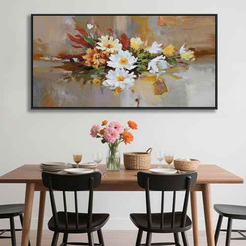 Yellow Floral Wall Art