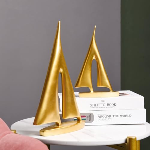 Modern Sculptures Home Decor (2 Count)