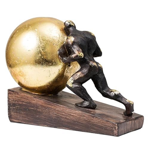 Sisyphus Sculpture Statue Decor