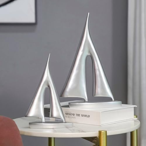 Modern Sculptures Home Decor (2 Count)