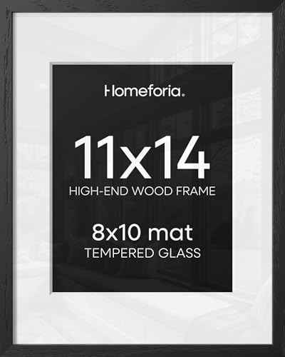 11x14 Black Oak Picture Frame