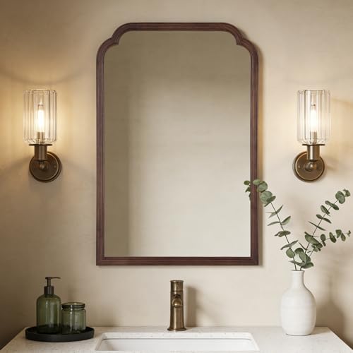 Wooden Framed Wall Mirror