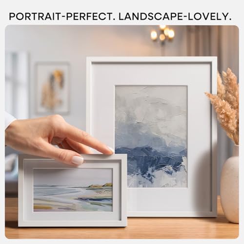 8x8 White Picture Frame (2 Count)