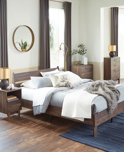 Calverson Queen Size Bed Frame with Headboard