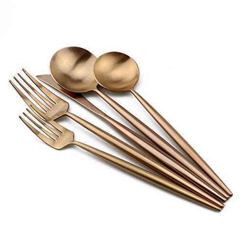 20 Pieces Luxury Rose Gold 18