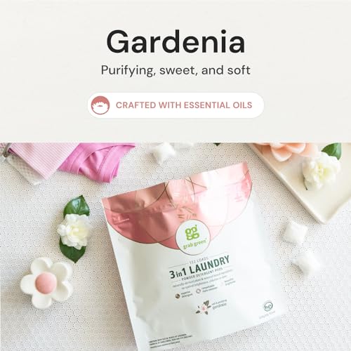3-in-1 Laundry Detergent Pods, Gardenia, 132 Loads (132 Count)