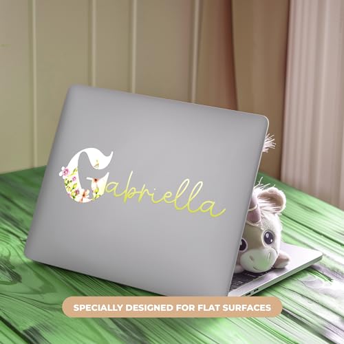 Personalized Name Flower Wall Decor
