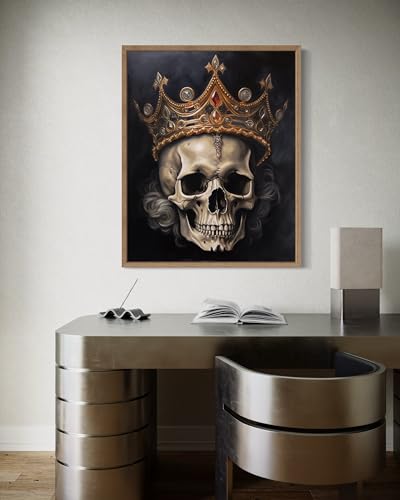 Skull Queen Poster Art Print