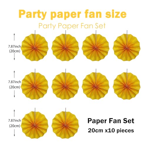 Yellow Birthday Decorations
