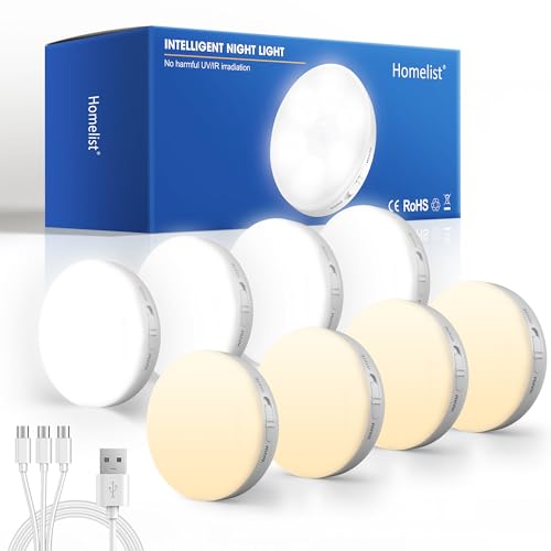 8 Pack Motion Sensor Lights Indoor