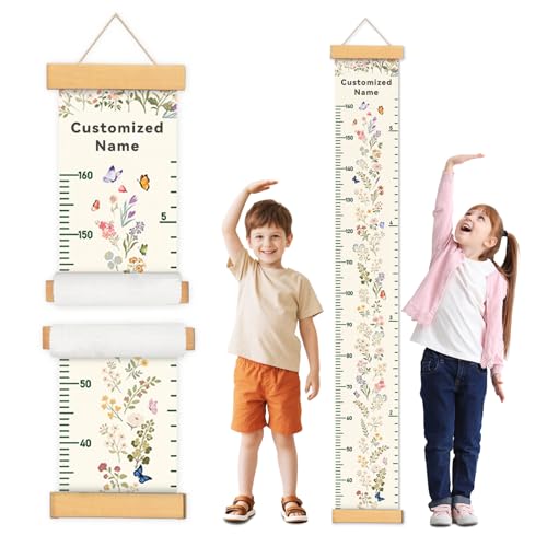Personalized Name Growth Chart for Kids