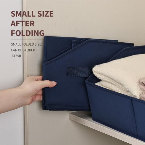 Closet Baskets for Shelves Trapezoid (4 Count)