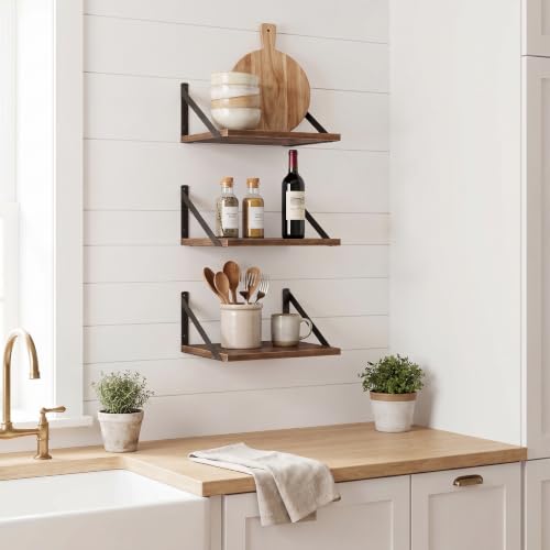 Floating Shelves 24 Inch Long (3 Count)