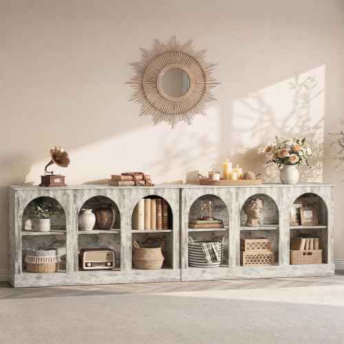 10.5FT Extra Long Arched Console Table Set of 2 (2 Count)