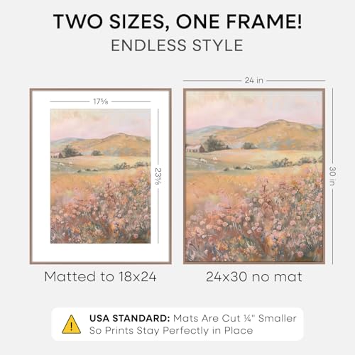 24x30 Mocha Picture Frame