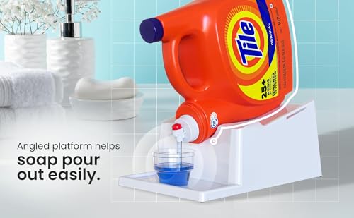 Liquid Laundry Detergent Holder Stand with Drip Tray