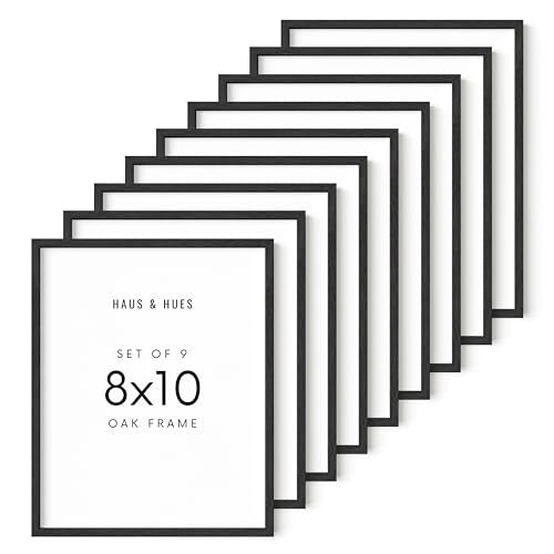 Standalone Black Oak Frame Set of 9 (9 Count)