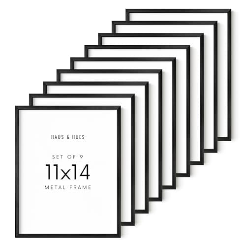 11x14 Black Metal Picture Frames