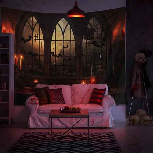 Halloween Tapestry Wall Hanging 90.6"x70.9"