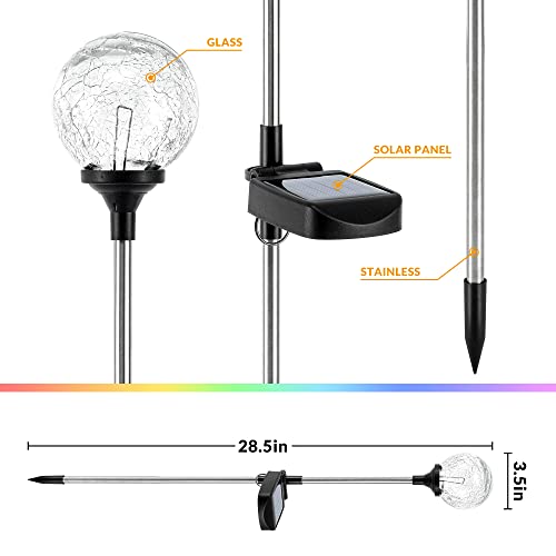 Solar Garden Lights 6 Pack (6 Count)