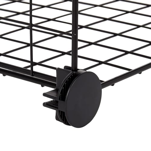 4 Cube Wire Grid Storage Organizer