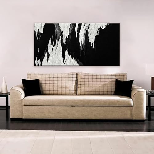 Abstract Canvas Wall Art Decor For Living Room Artwork 24 x 48 Inch