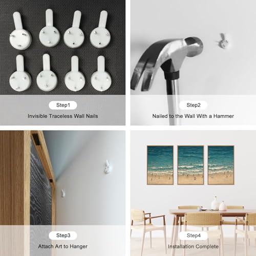 Summer Beach Canvas Wall Art