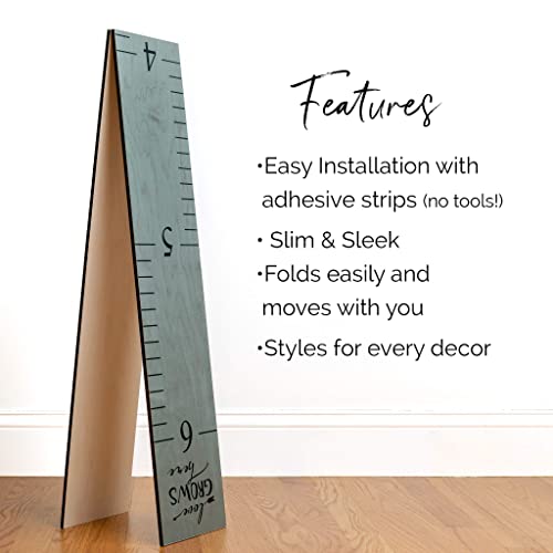 Boho Wooden Growth Chart for Kids