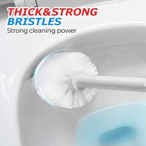 2Pack 3in1 Toilet Brush and Plunger Set (2 Count)