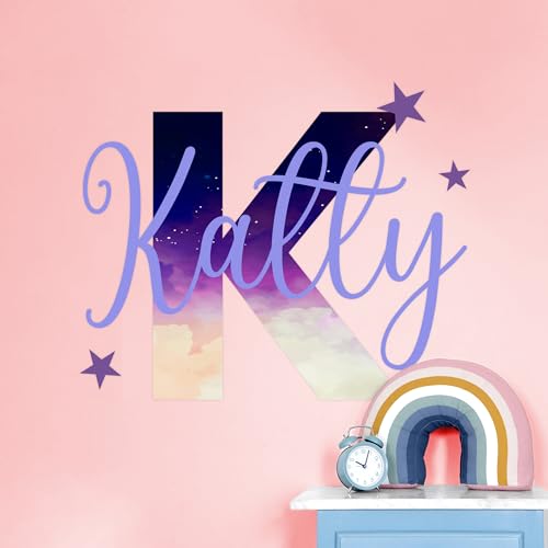 Custom Stickers Name Wall Decor I Personalized Name Sign for Room Decor