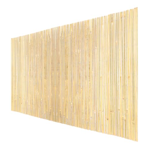 Natural Bamboo Fence Privacy Screen (78 Sq Ft)
