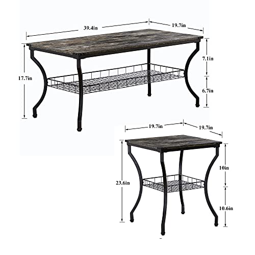 3 Pieces Living Room Table Sets (3 Count)