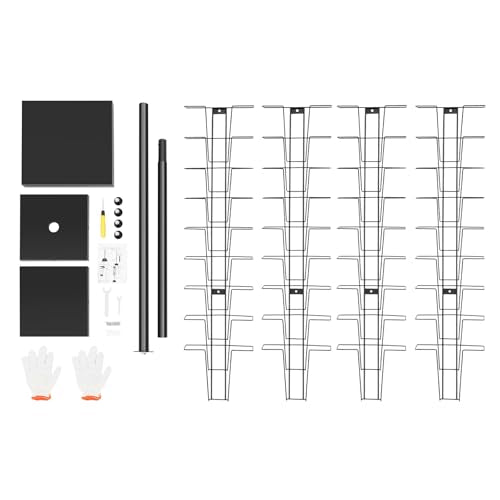 36 Pockets 360° Rotating Magazine Rack