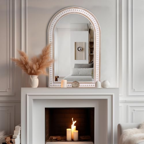 36x24 Inch Arched Wall Mirror