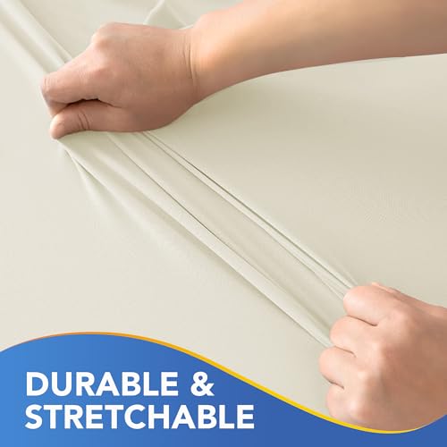 Fitted Tablecloth for 8 Foot Rectangle Tables (4 Count)