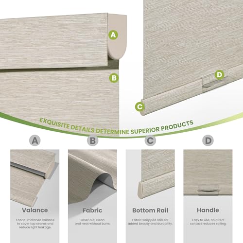 Blackout Roller Shades for Indoor Windows