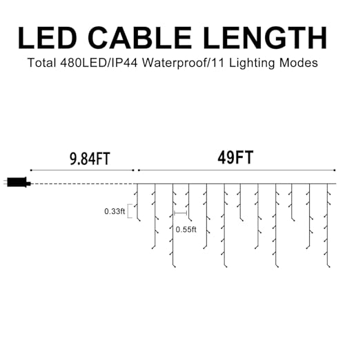 Color Changing Christmas Lights