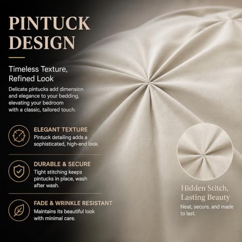 Twin Comforter Set Beige