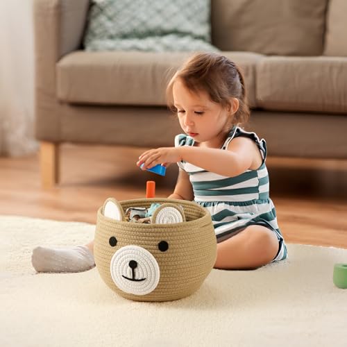 Cotton Rope Baby Basket