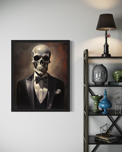 Skull Portrait Unframed Poster Art Print