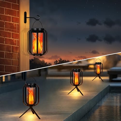 Solar Lantern Outdoor Lights (2 Count)