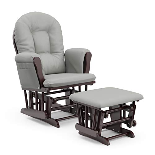 Premium Hoop Glider & Ottoman