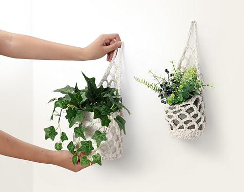 3 Packs Macrame Wall Plant Hanger for 4 in (3 Count)